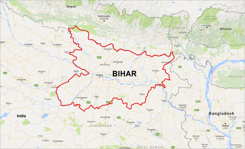 Bihar Region of India