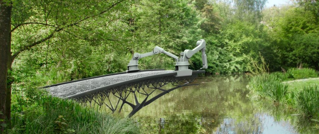 3D Printed Steel Bridge in Amsterdam