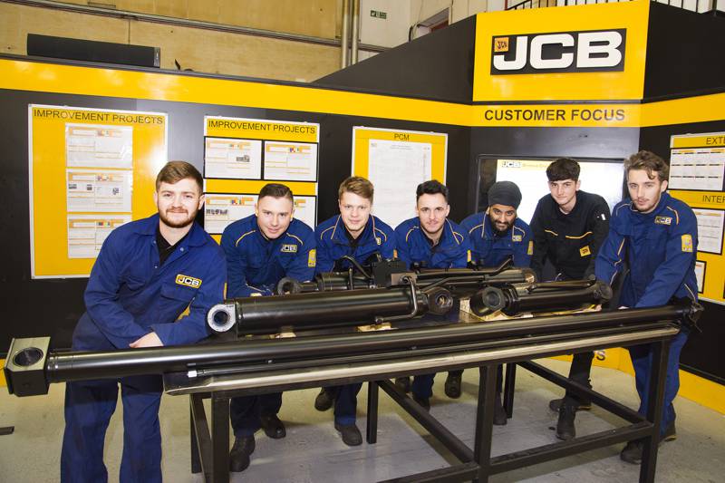 JCB Apprentices Group Photo