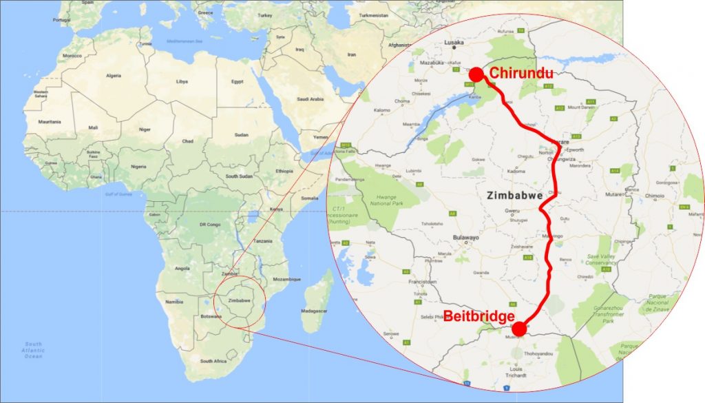 Zimbabwe Beitbridge to Chirundu Highway Project