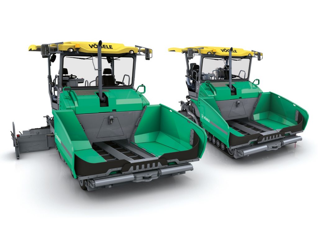 The new benchmark in 8-foot pavers: The VÖGELE SUPER 1700-3i and SUPER 1703-3i Universal Class pavers.