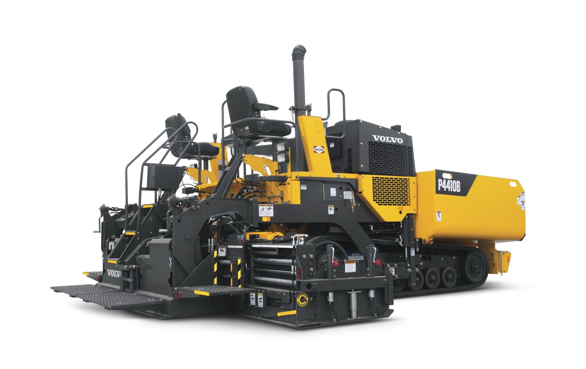 Volvo introduces the compact, fully featured P4410B asphalt paver
