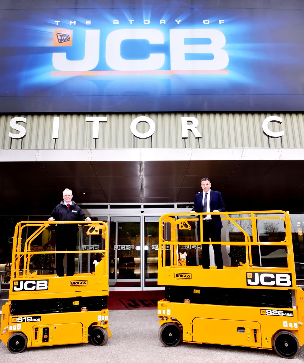 Briggs boosts short term rental fleet with JCB Scissor Lifts