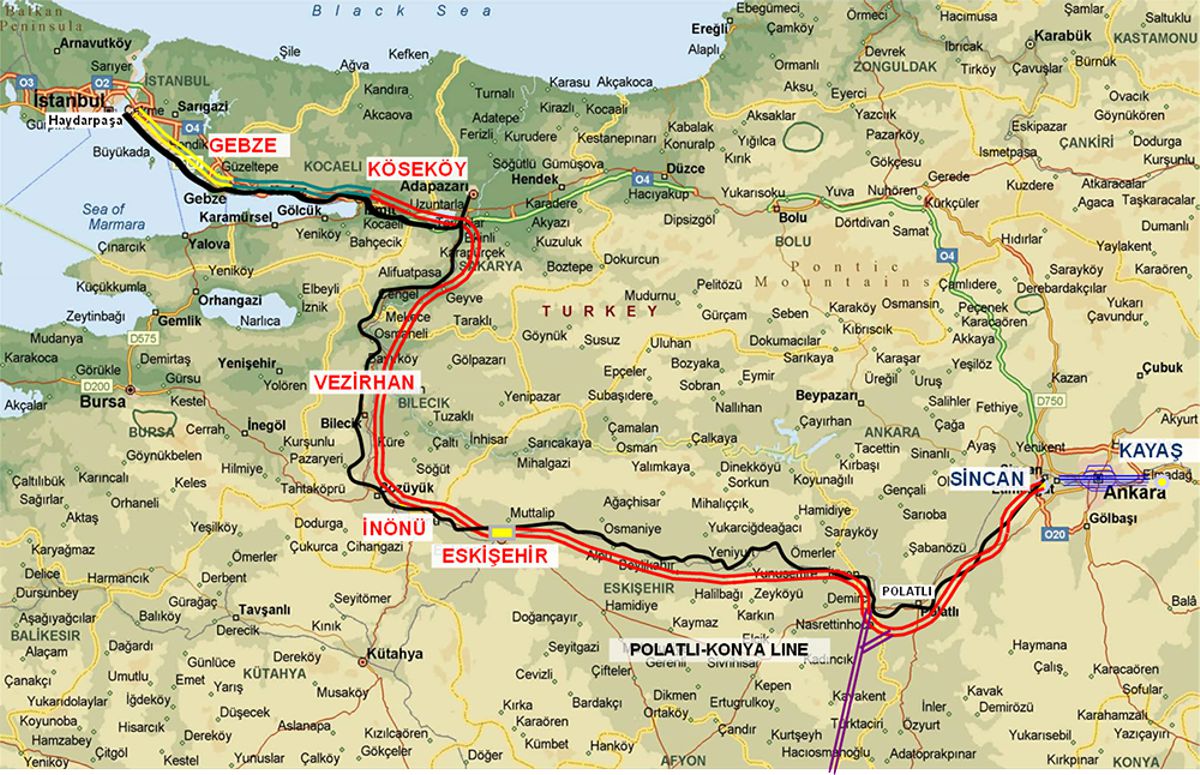 TURKISH STATE RAILWAYS TO MODERNISE A 36-KILOMETRE SECTION THROUGH ANKARA WITH THALES