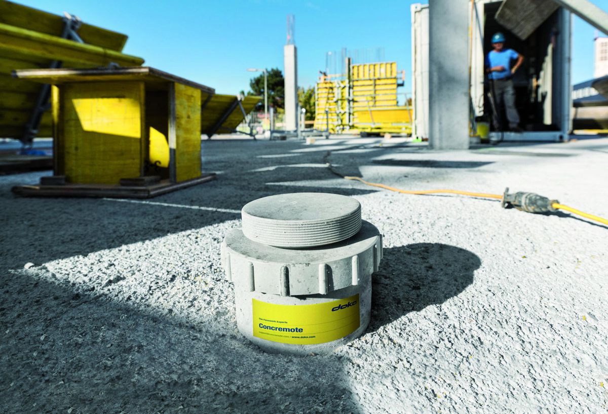 Doka's Concremote concrete sensor technology crowned "Commercial Innovation of the year"