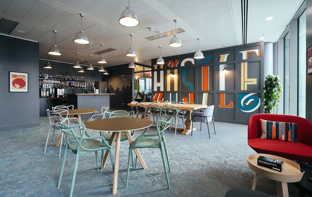 London’s WeWork co-working space - an alternative to the traditional office environment