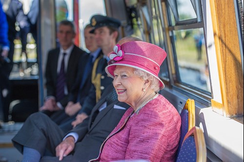 Balfour Beatty welcomes Her Majesty The Queen to the Queen Elizabeth II Canal