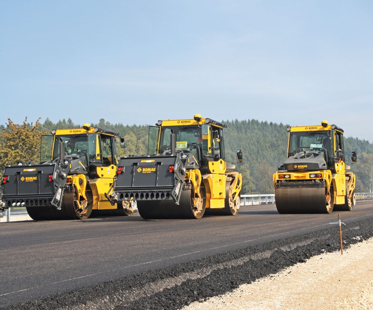 The connected rollers allow for more quality and efficiency in asphalt construction and are thus better able to adapt to the specific requirements of every construction site.