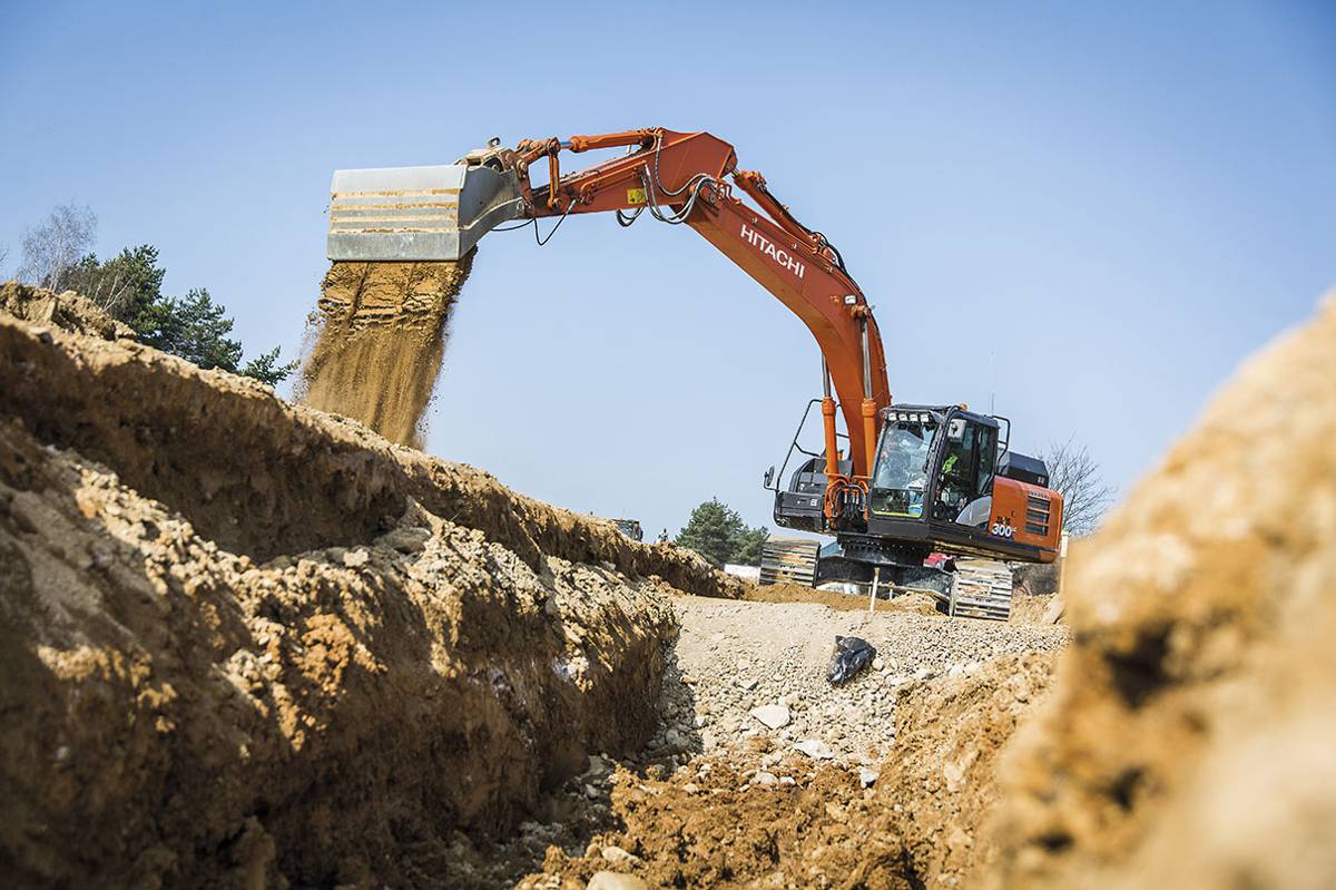 Hitachi ZX300LC-6 excavator offers the complete package for Czech contractor