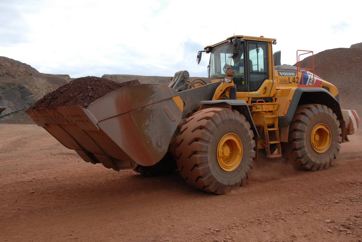 Skene Group adds another Volvo Loader to their Soutra Mains Quarry in Scotland