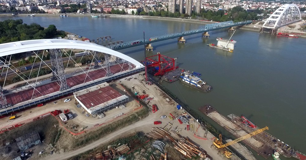 ALE reach first bridge launch milestone in Serbia