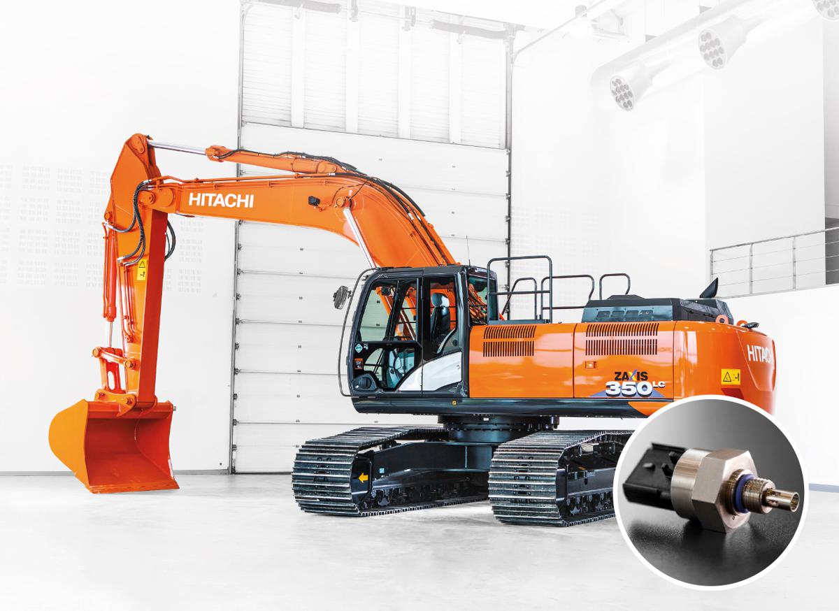 Hitachi has developed an industry-leading innovation as part of its ConSite remote fleet monitoring system. The first of its kind in the construction industry, it extracts data from two unique sensors that monitor the quality of an excavator’s engine and hydraulic oil, 24/7.