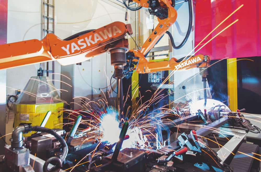 State-of-the-art welding processes and fully automated robots as well as the organization of the entire production process according to so-called value streams ensure efficient and thus competitive production.