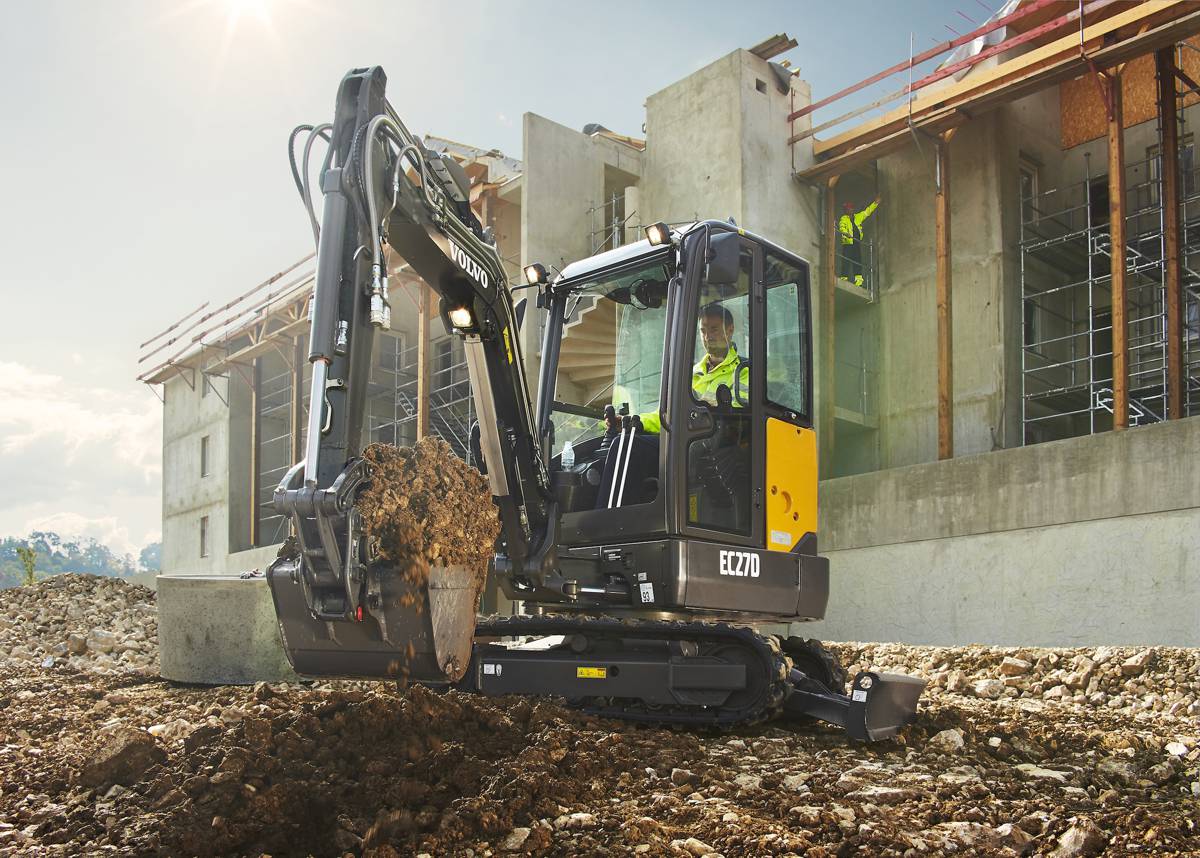 Volvo EC27D makes its North American debut at ICUEE 2017