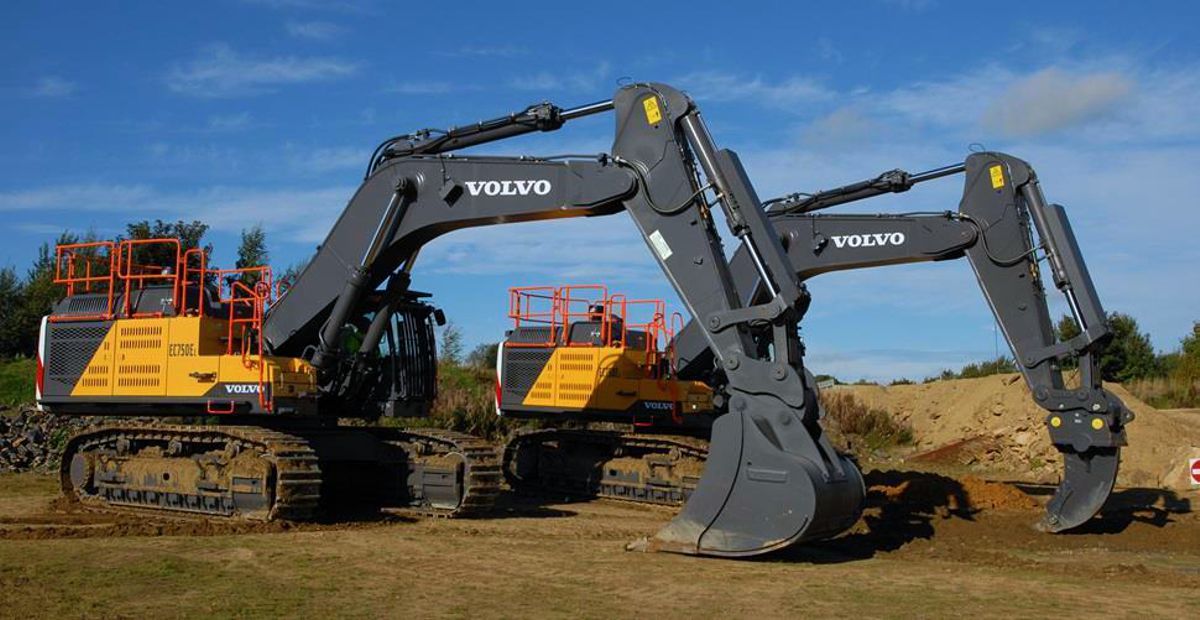 Johnsons Wellfield in Yorkshire calls on Volvo Excavators to mine Yorkstone