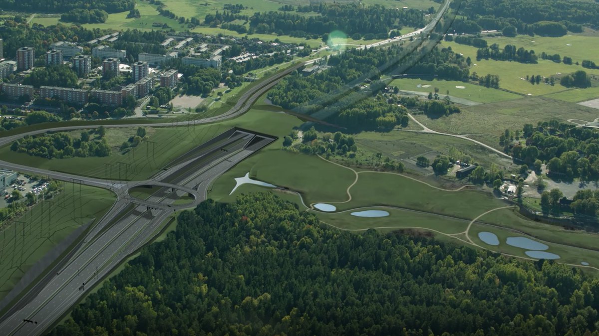 STRABAG to build further Akalla tunnel section for the Stockholm motorway ring