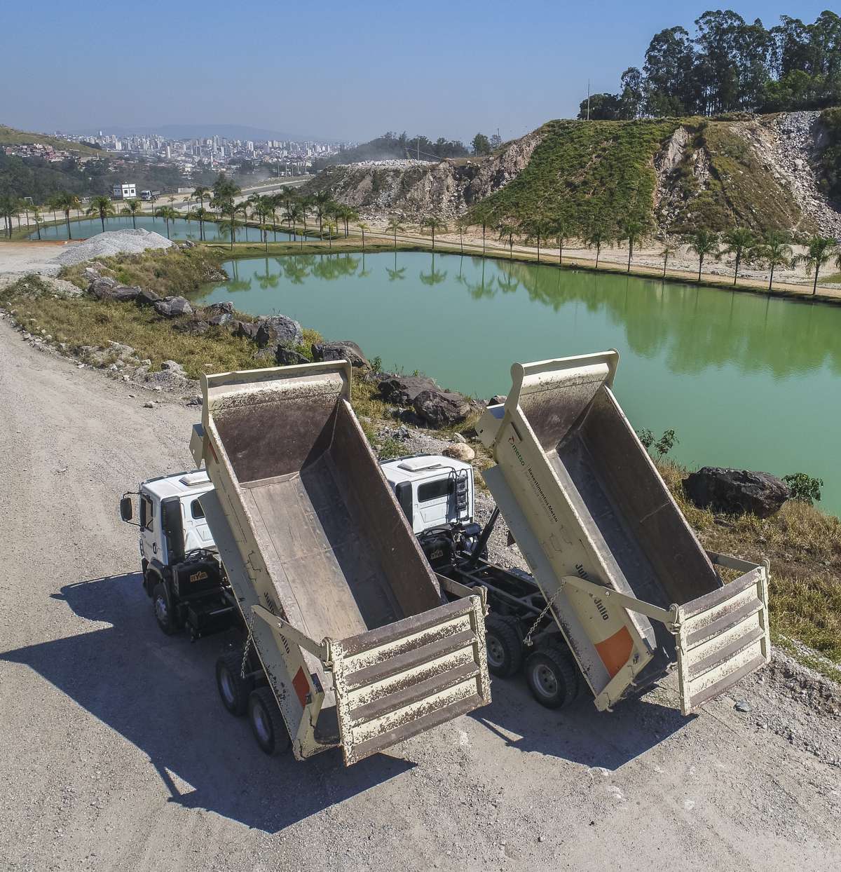 Julio and Julio in Brazil reduce quarry operating costs with Metso Haul Truck Solution
