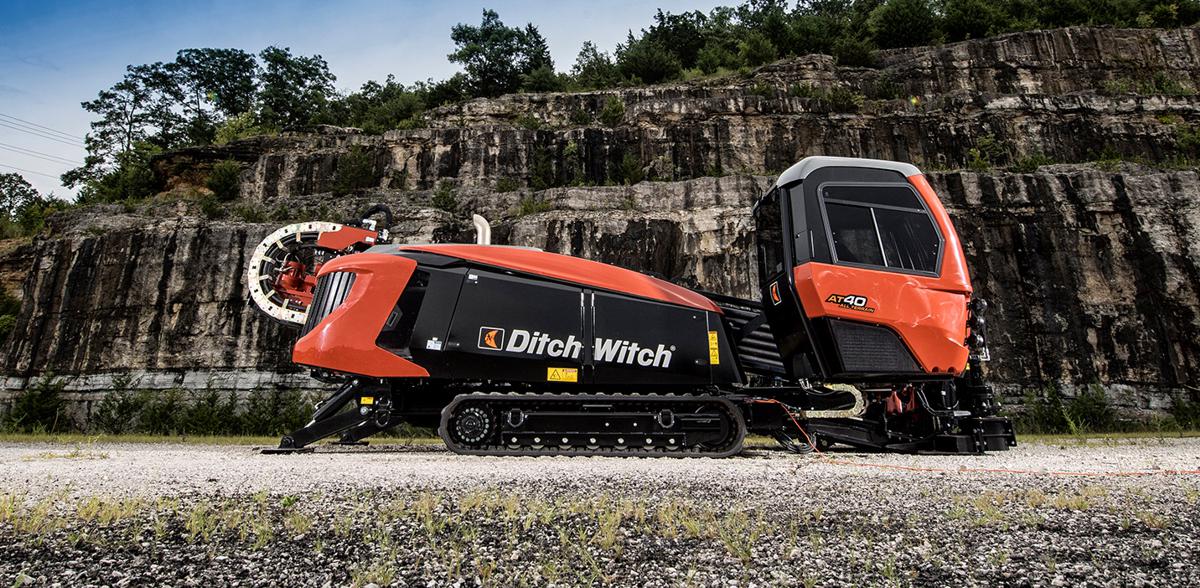 Ditch Witch AT40 all-terrain directional drill makes light work of Hard Rock