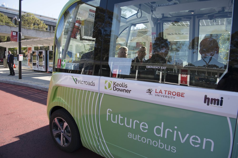 Victoria announces first driverless bus now running in Australia