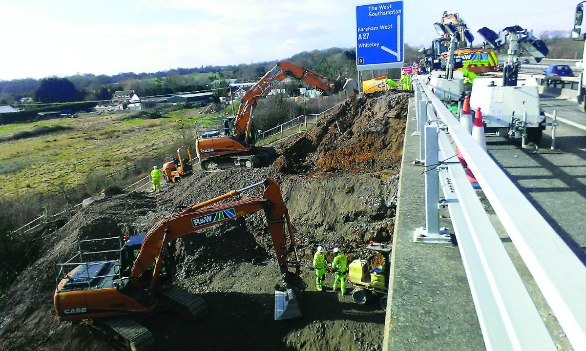 R&W Civil Engineering wins share of £100m M25 Motorway Works