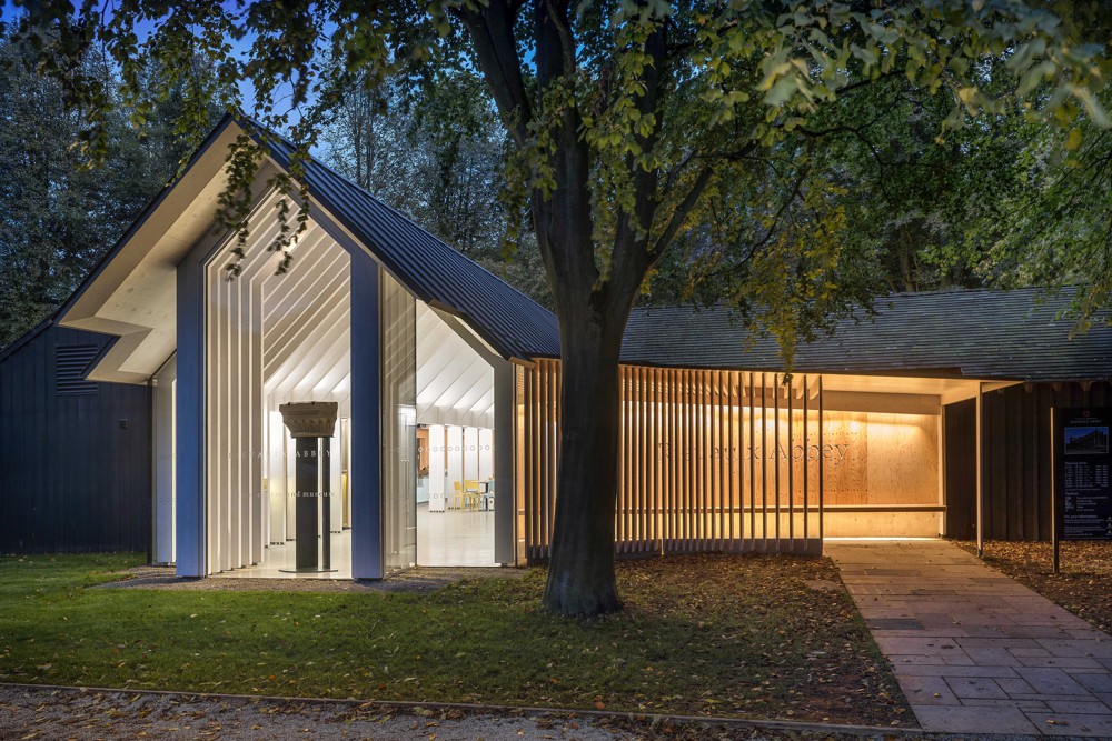 The judges selected Rievaulx Abbey Visitor Centre & Museum as the Commercial & Leisure winner as it does something highly unusual – it creates an abstract, numinous space using timber as an expressed structure.