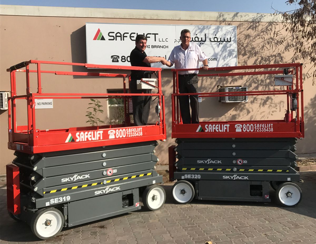 Skyjack partners with a new supplier in the UAE