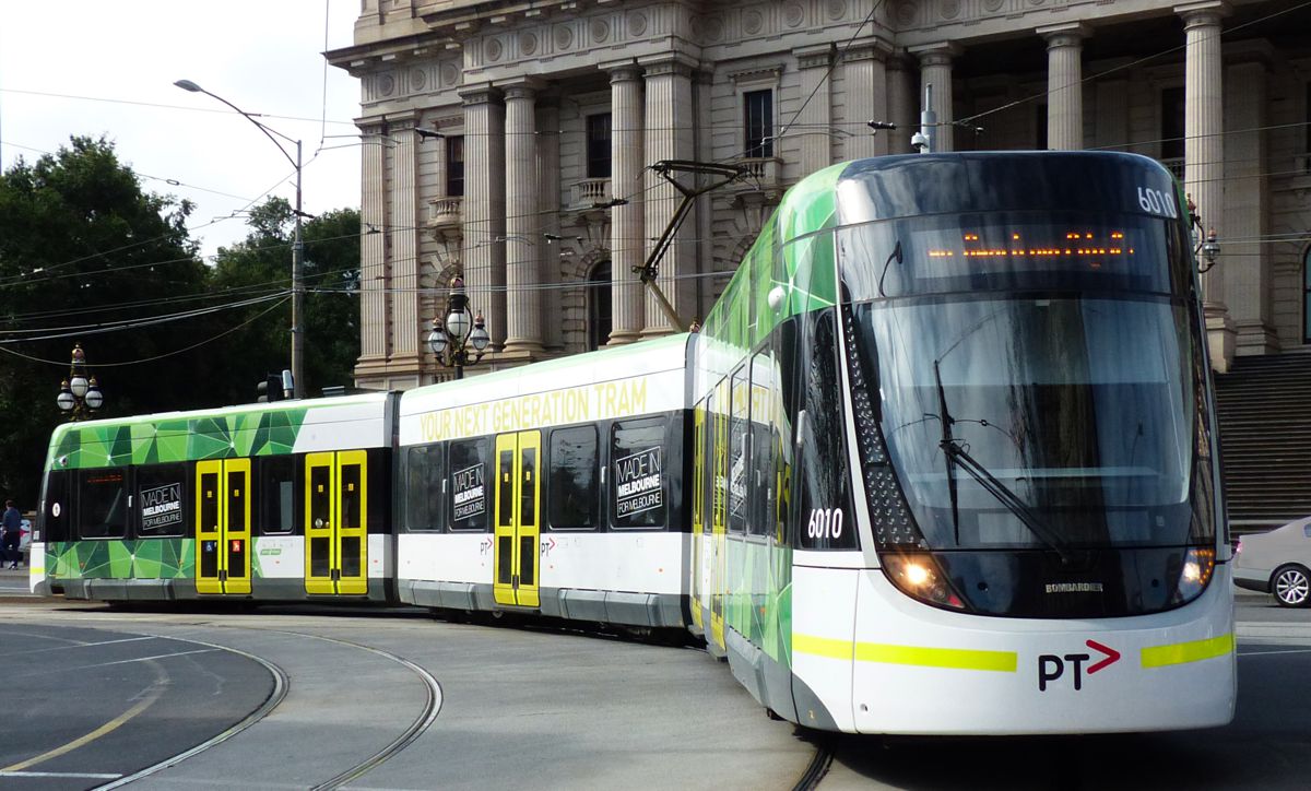 E Class Melbourne Tram - Photo by Bernard Spragg