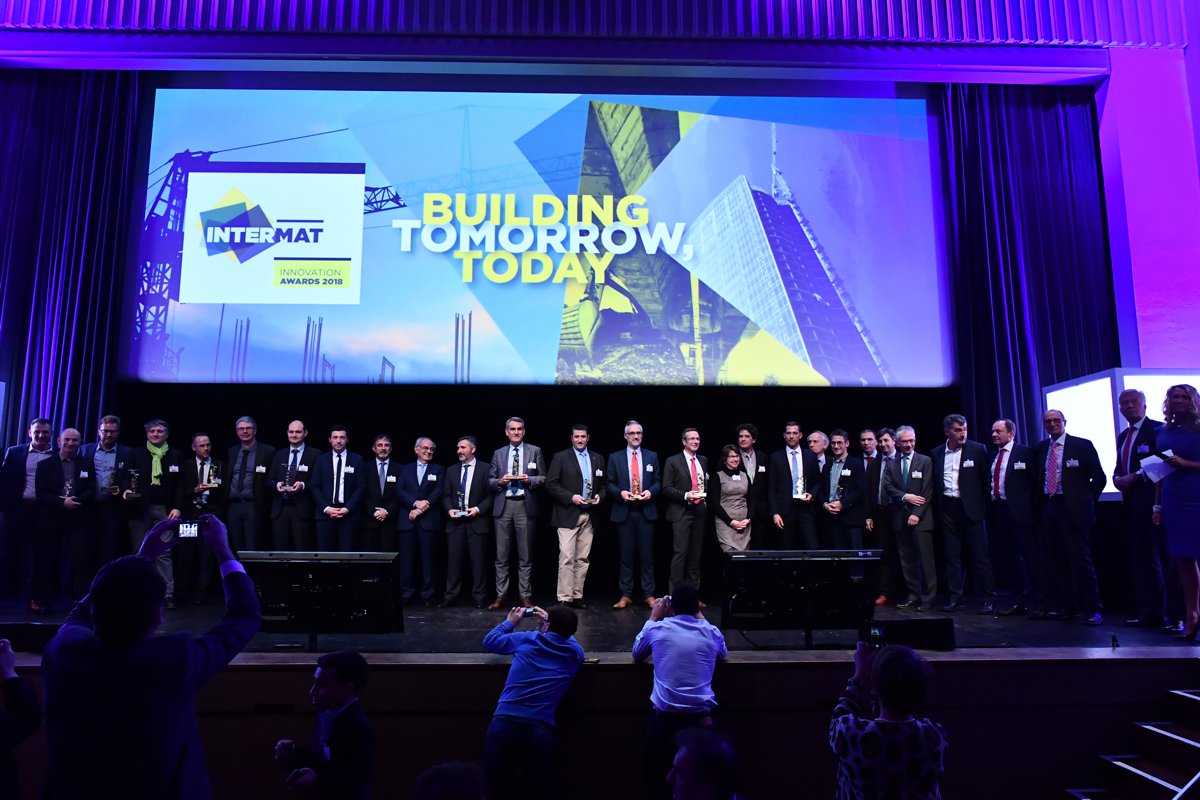 INTERMAT Innovation Awards 2018 at the heart of technological challenges in construction
