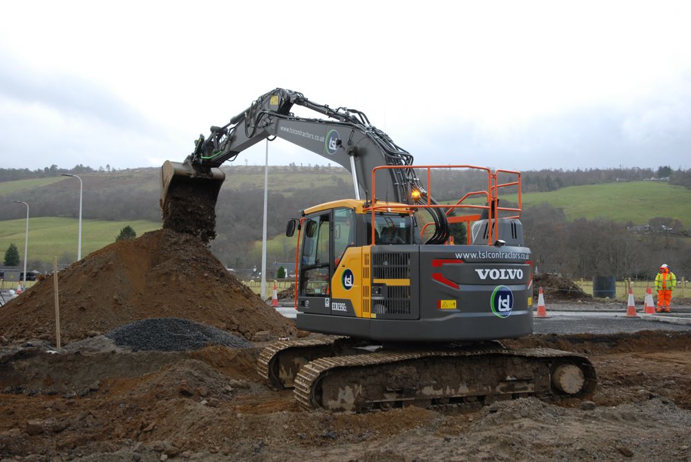 TSL Contractors value Excavator service support from VolvoCE