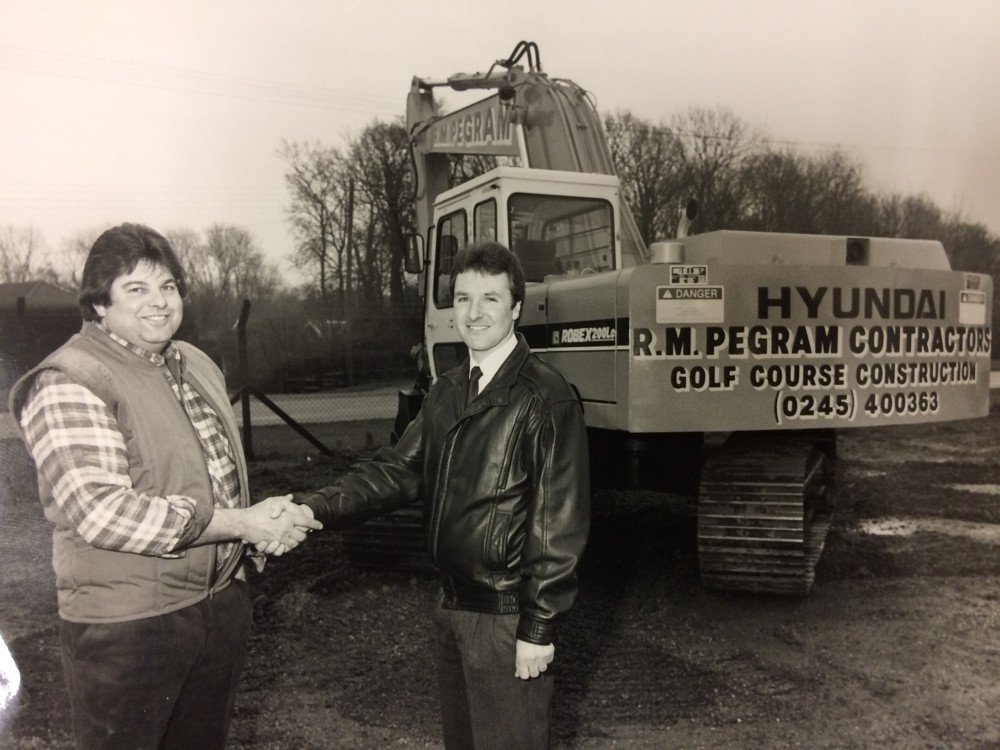 Andy Parnham and Robert Pegram. 1st Hyundai Sale