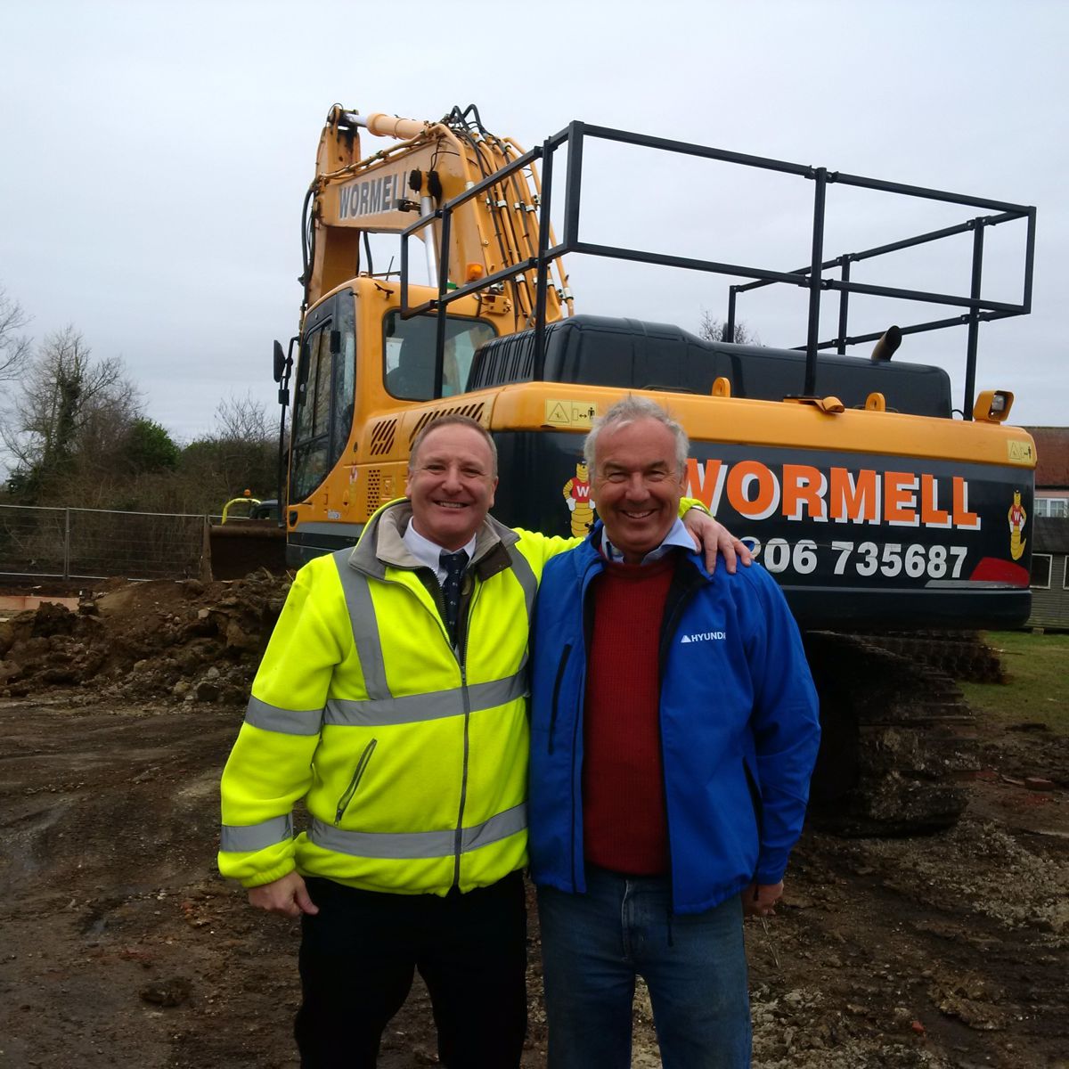 Andy Parnham and Robert Pegram - Steve Wormwell Hyundai Customers