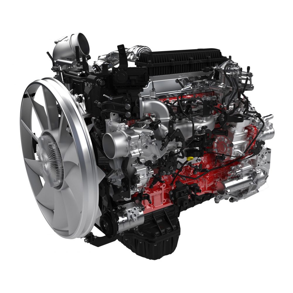 Hino Trucks legendary A09 turbo diesel 8.9-liter inline 6-cylinder engine
