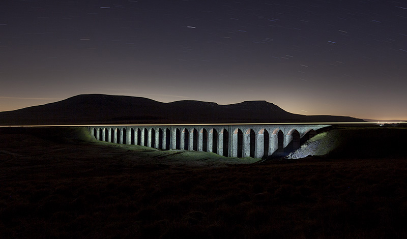 Painted with Light, Ribblehead Viaduct, North Yorkshire, England
