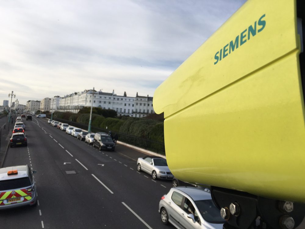 Siemens SafeZone camera in Brighton