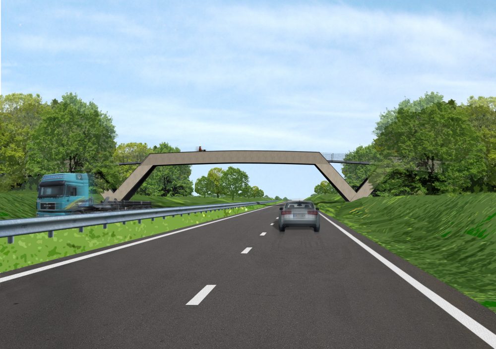 Next Architects design the landscape for 24km of road works in Friesland, Netherlands