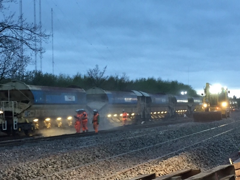 Time Lapse video shows Network Rail completing Ashton-under-Lyne works
