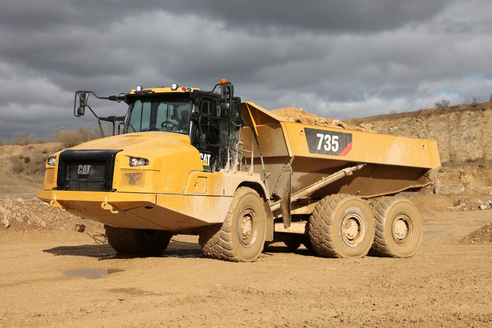 New Cat Articulated Trucks redesigned for safety and enhanced operation