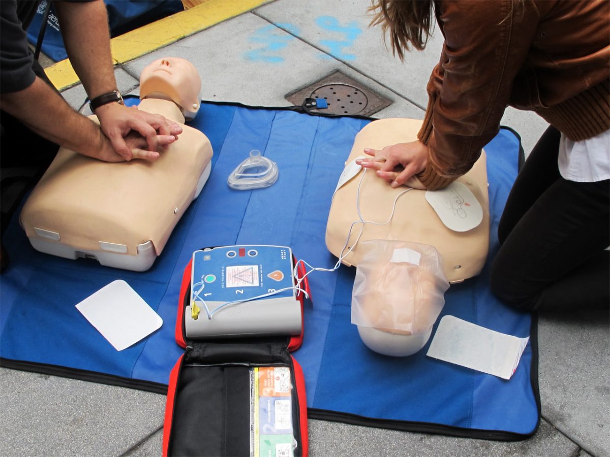 CPR Training - Photo by Anita Hart