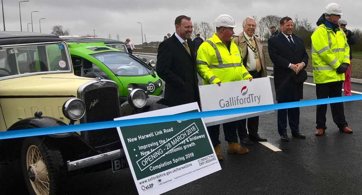 Harwell Link Road opening