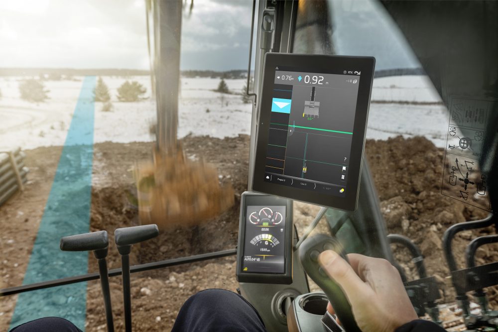 Do the job more quickly and accurately, every time with the Dig Assist system. Volvo’s intuitive system gives the operator a real-time, 3D view of the machine’s movements, providing total synchronization between bucket and high resolution display. The intelligent system eliminates the need to check digging depths and improves productivity results by up to 100%.