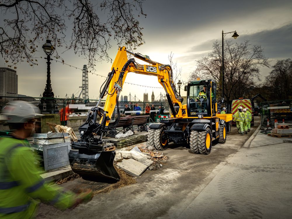Built in Britain by JCB celebrates the best of British Engineering at the London Motor Show