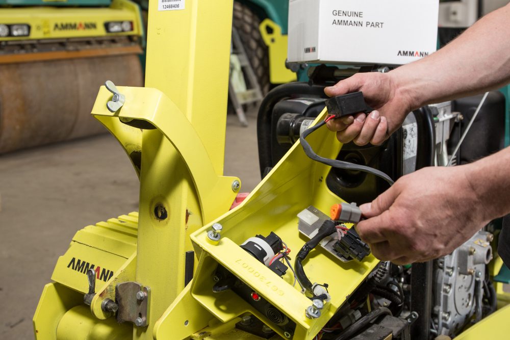 Ammann brings telematics to small rollers for accurate networked fleet monitoring