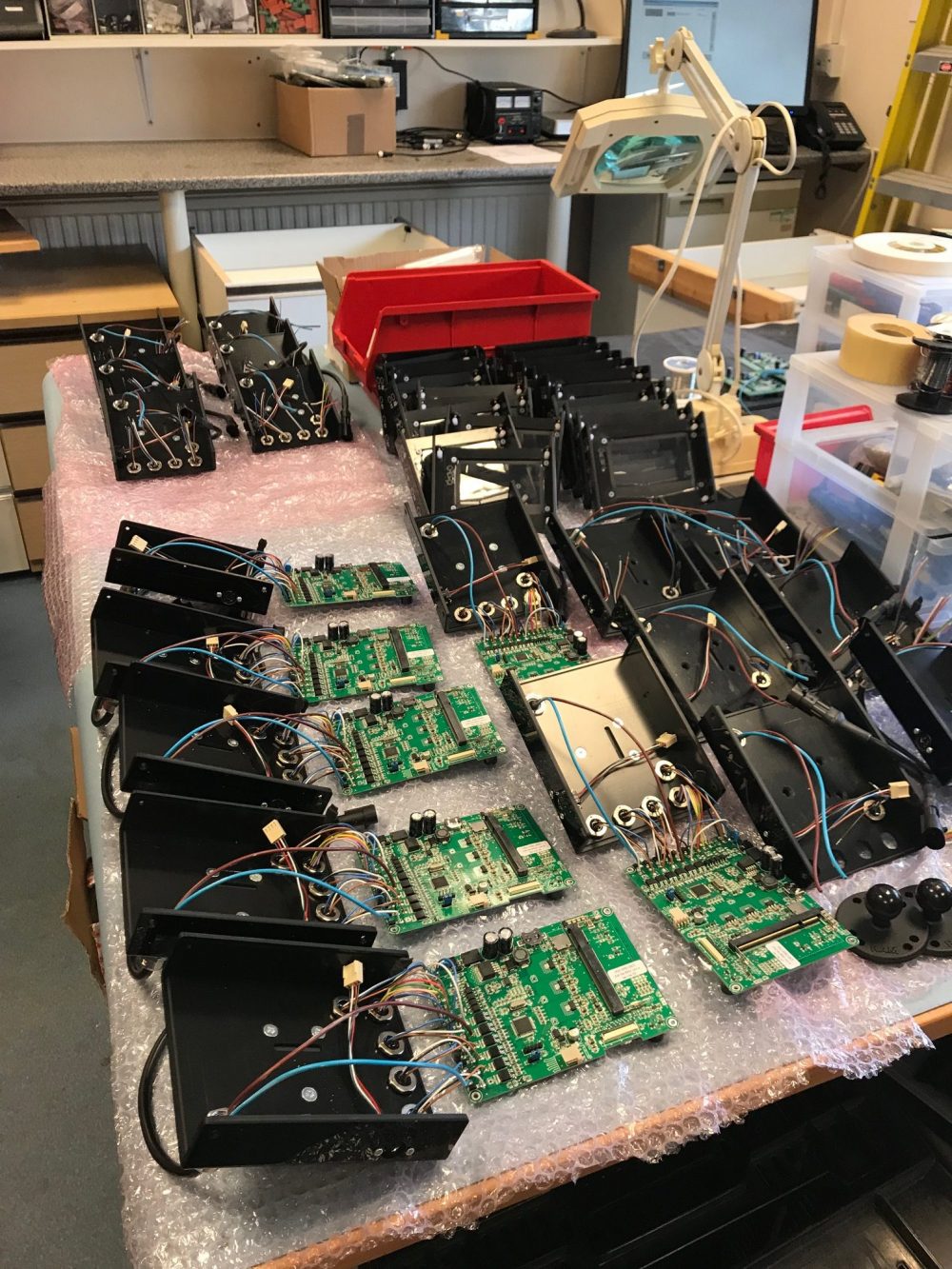 All GKD's circuit boards are constructed in house by hand