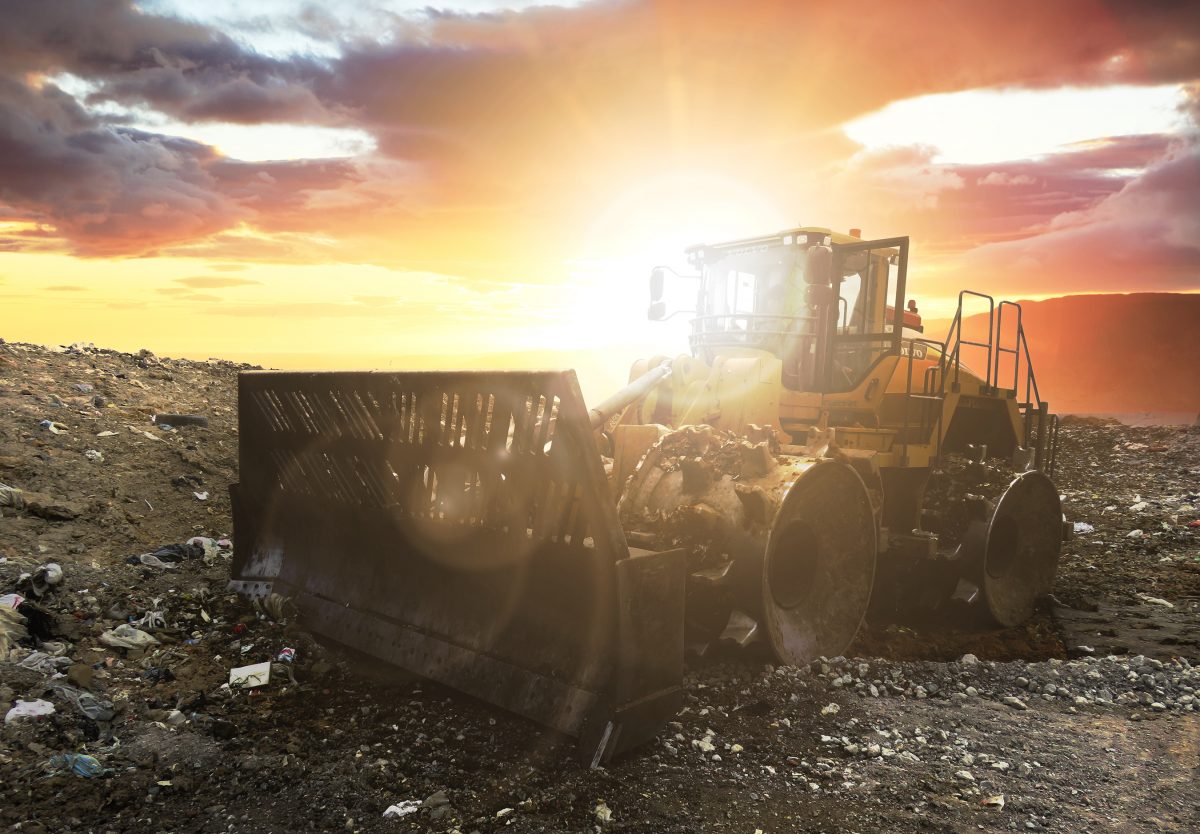 Volvo Construction Equipment unveils LC450H landfill compactor at WasteExpo
