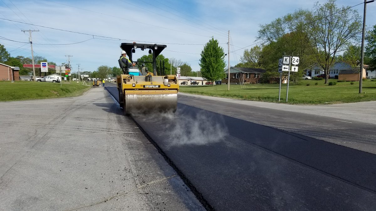 Intelligent Compaction and Infrared Scanning improving road construction in Missouri