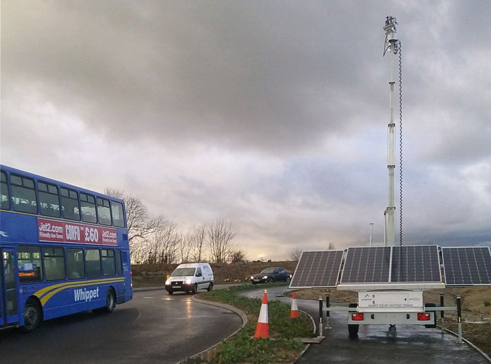 Highways England A14 Team lights up with Prolectric Solar lighting