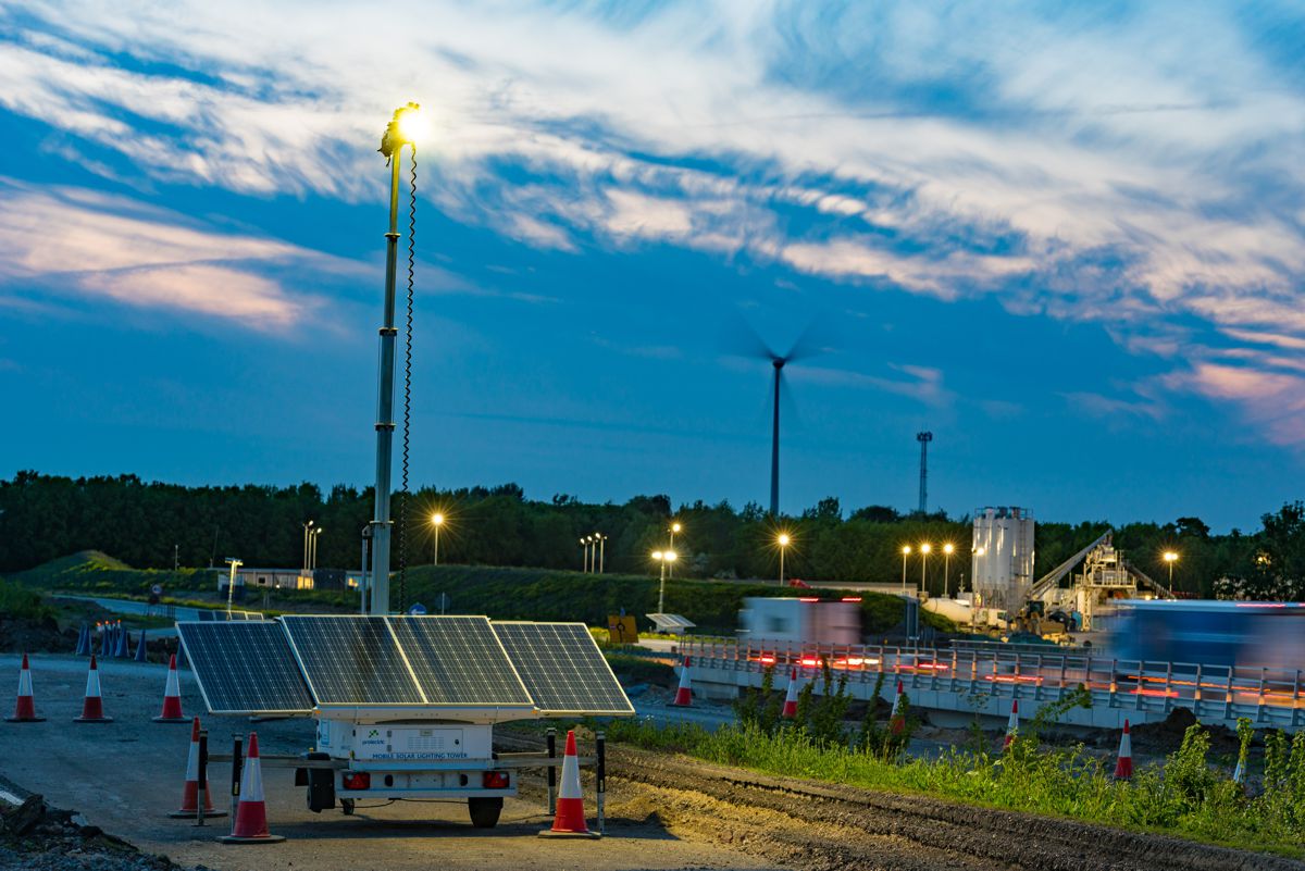 Highways England A14 Team lights up with Prolectric Solar lighting