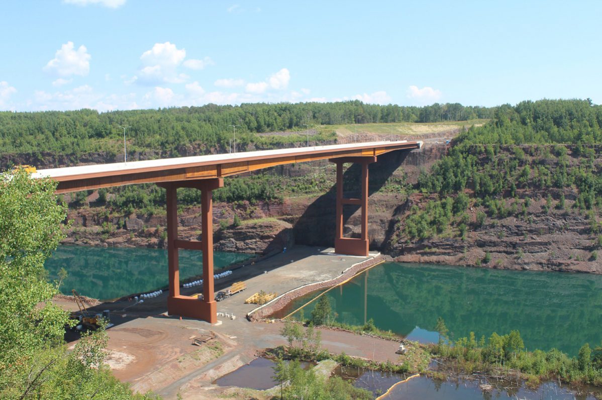 Parsons Rouchleau Mine Bridge project wins Diamond Partnering Award