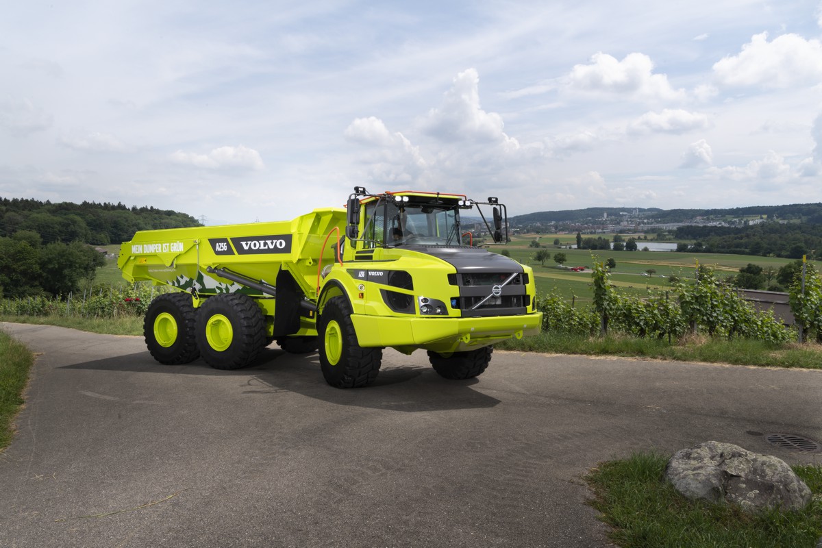 Volvo dealer goes Green with Carbon Neutral Articulated Haulers