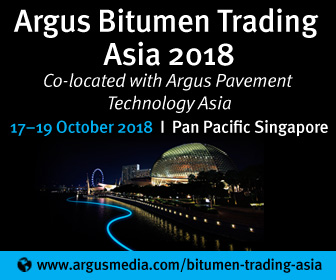 Argus Bitumen Trading Asia 2018